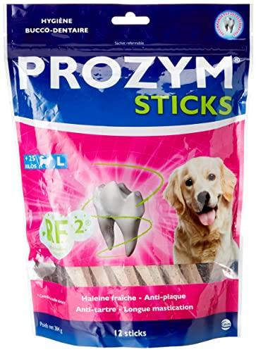 Prozym Ceva Rf2 - Confezione da 12 Bastoncini per Cani, Taglia L