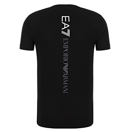 Emporio Armani EA7 t-Shirt 3ZPT37 PJM5Z, Maniche Corte, Girocollo Nero XL