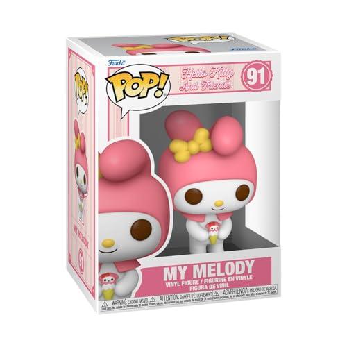 Funko Pop! Sanrio: HK - My Melody - Hello Kitty - Figura in Vinile da Collezione - Idea Regalo - Merchandising Ufficiale - Giocattoli per Bambini e Adulti - Cartoons Fans - Figura per i Collezionisti