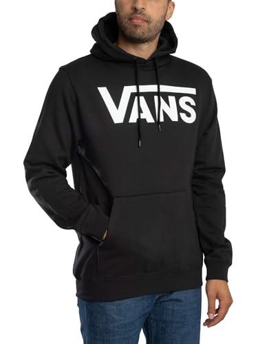 Vans Pullover Classico da Uomo, Nero-Bianco, L, Nero-Bianco, L