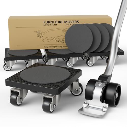 ONEON Kit Sposta Mobili con Ruote - Dolly Standard