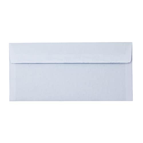 ARKRAFT 100 buste per lettere formato 23 x 11 busta americana colore bianco (DL 100)