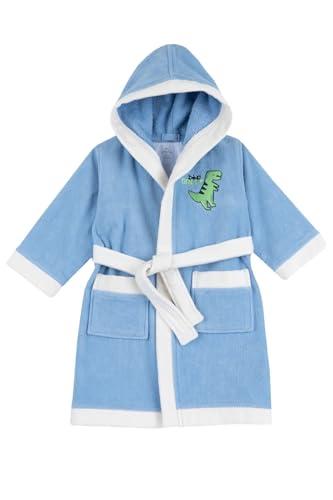 Chicco, Accappatoio Bambino e Bambina, in Morbida Spugna 100% Cotone, con Cappuccio e Cintura, Designed in Italy