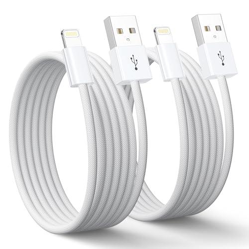 Cavo iPhone Originale Apple [Certificato MFi], 1M 2Pezzi Caricatore iPhone Ricarica Cavetto USB Lightning per iPhone 14 13 12 11 Pro Max/Mini/14 13 12 11 XR XS X 8 Plus 8 7 6 SE2020