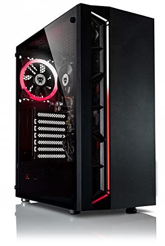 BEASTCOM Q3 Essential Gaming, PC da gioco a 8 fili, AMD Ryzen 5 4X 3,90 GHz, grafica 4K Vega 11 Core, RAM da 32 GB, SSD da 1 TB, HDMI, USB 3.2, WiFi, Windows 11 Pro