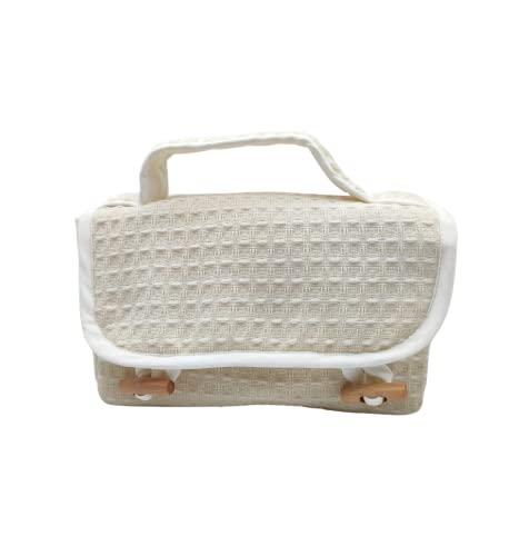 BEAUTY CASE IN TESSUTO (Ecru)