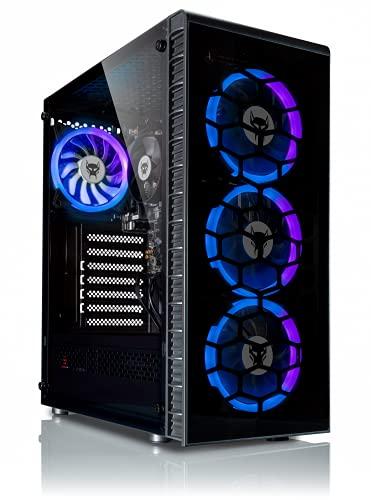 BEASTCOM Q3 Essential Gaming, Gaming PC, AMD Ryzen 5 4X4,20GHz 8 Threads, 4K Vega 11 core Grafica, 512GB SSD, 16GB RAM, WiFi, Windows 11 Pro
