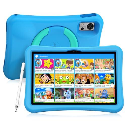 UMIIDIGI Tablet Bambini 10 Pollici,Controllo Genitori,8+128GB, Android Tablet per Adatto a tutte le età/Octa-Core/6000mAh/GPS/WiFi/Dual 4G SIM,G5 Tablets Per Bambini con Case,Blu