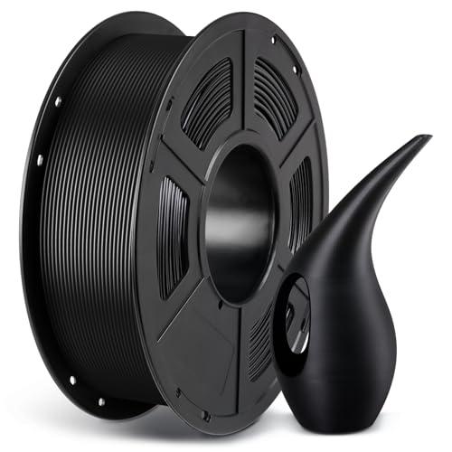 ANYCUBIC Filamento PETG - 1 kg, Diametro 1,75 mm, Elevata Resistenza alle Temperature, Premium Engineering PLA Alternativo, Compatibile con Diverse Stampanti 3D per Progetti di Qualità,nero