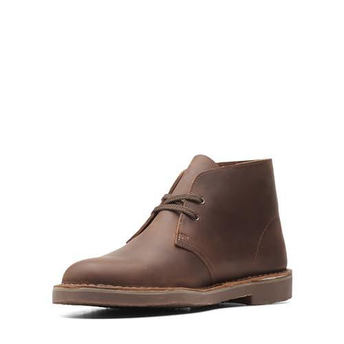 Clarks Bushacre 3, Stivali Uomo, Dark Brown Lea, 41 EU