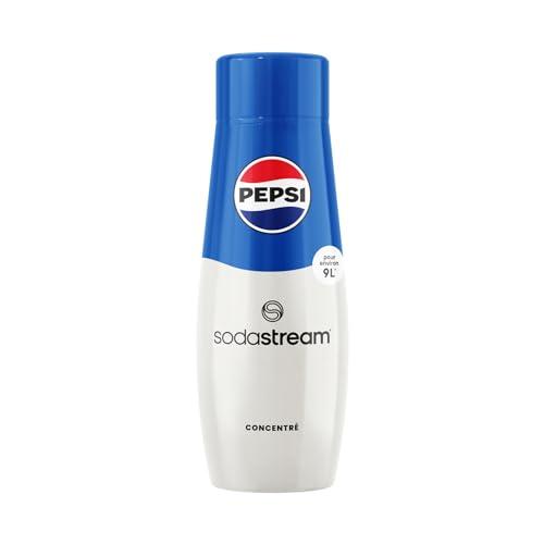 Sodastream Concentrato Liquido per Preparazione di Bevande Dissetanti Gassate al Gusto Pepsi, 440 ml