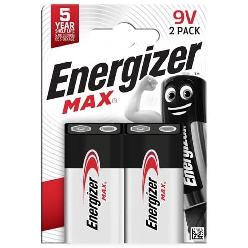 ENERGIZER PILAS ALKALINE MAX 9V / 522 BP2 BR, arancione