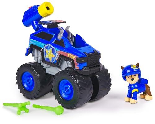 Paw Patrol: Rescue Wheels, Auto di Pattuglia di Chase, Veicolo Giocattolo con Lanciamissili e Personaggio Collezionabile, Giocattoli per Bambini e Bambine, 3+ Anni
