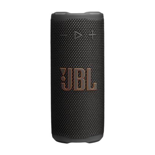 JBL Grip, Speaker Bluetooth Compatto, JBL Pro Sound con AI Sound Boost, IP68 Resistente ad Acqua e Polvere, Luce Ambientale, 14 Ore di Autonomia, Auracast Multi-Speaker, App JBL Portable, Nero