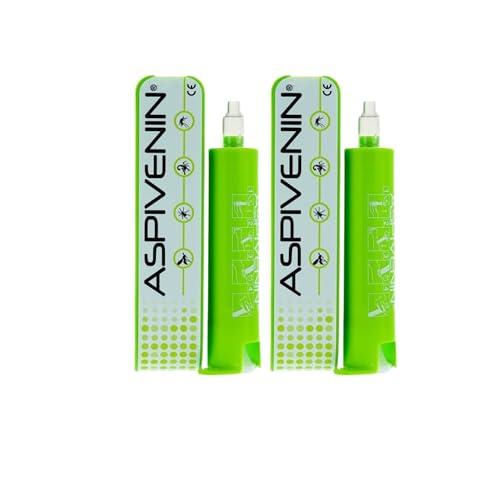 PARAVOSTRA Aspivenin | Pompa veleno | Assorbe indolore tutti i veleni | allevia il dolore causato da punti o morsi di animali tossici | Prodotto in Francia | 2 x 1 pezzo