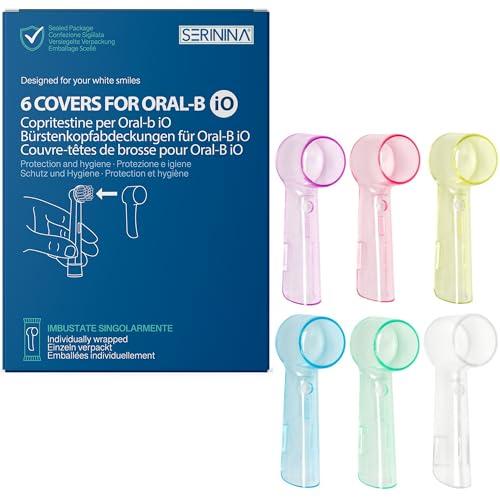 6 Copritestine per Oral B IO 3, 4, 5, 6, 7, 8, 9, 10