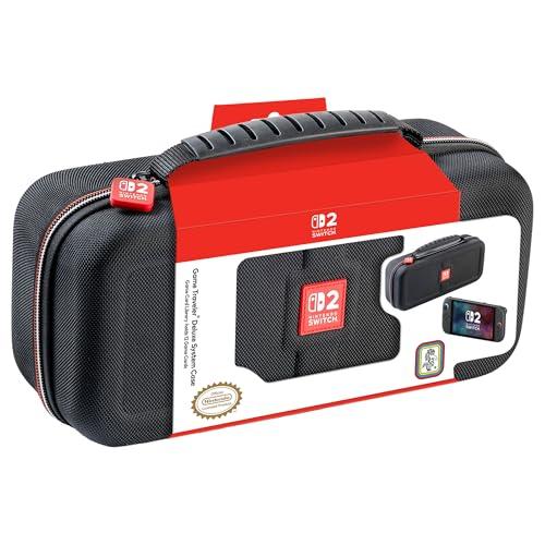 Game Traveler RDS - Custodia con licenza Nintendo Switch 2, Nintendo Switch OLED e Nintendo Switch Systems Deluxe Systems - Contiene 12 carte da gioco e custodia per schede microSD, contiene 2 schede