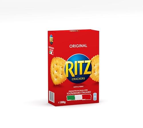 Ritz Crackers Original, 100% Grano Italiano, Cotti al Forno, 200g