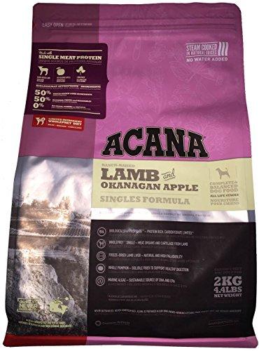 ACANA Cibo per Cani, Sacco da 2 kg, Agnello e Mela, per Tutte le Taglie di Razza, Cane, Animali Domestici, Cagno, 2E+3 grammo, Secco, Hypoallergenic