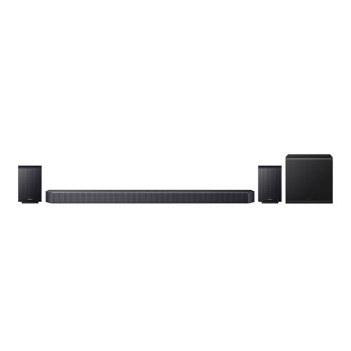 SAMSUNG Soundbar HW-Q930F/ZF Serie Q, 17 Speaker, Wireless, Dolby 5.1ch, Audio a 9.1.4 Canali, DTS:X, Surround Sound Expansion, Active Voice Amplifier Pro, Q-Simphony, Titan Black, 2025