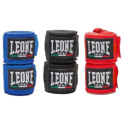 LEONE 1947, 3 pair pack Bendaggi nero/blue/rosso 3,5m AB705P
