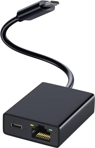 Adattatore Ethernet per Fire TV Stick, Adattatore di Rete da Micro USB a RJ45 Ethernet Compatibile con Fire Stick 4K, Chromecast Google Home Mini e Altre Chiavette TV in Streaming