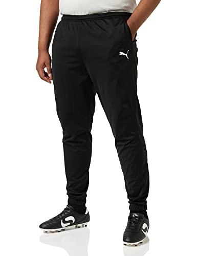 Puma Liga Sideline Poly Core P, Pantaloni Uomo, Nero Black White, S