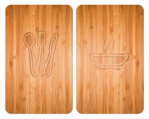 WENKO Coprifornelli in vetro Universale Lunch set 2 pezzi Design