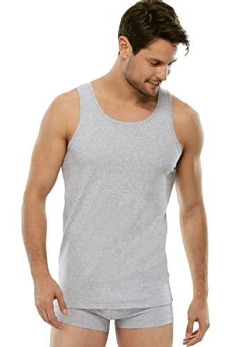 LVB Canottiera 100% Cotton Uomo, Grigio Melange, 5/L