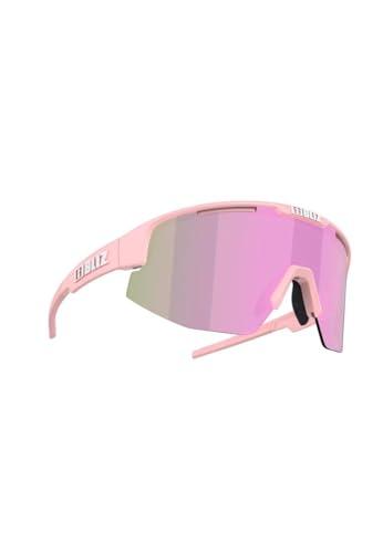 Bliz Matrix Small, Occhiali Unisex-Adulto, Rosa Cipria Opaca, 30 mm