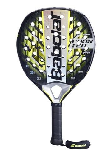Babola't Counter Viper 2025, Racchetta da Padel, Sistema Vibrabsorb, Design Nero e Giallo