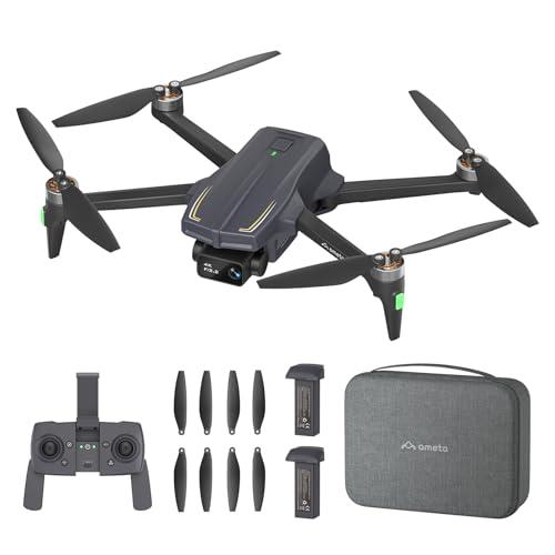 Ameta Drone con Telecamera 4K Professionale, S20 Pro Drone GPS per Bambini e Adulti con Ritorno Automatico/ 50 Minuti/Follow Me/Modalità Intelligenti/Controllo Gesti, Mini Drones FPV Meno di 249g