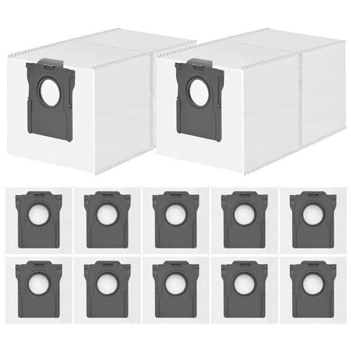 12 Sacchetti Polvere per Dreame L20/X40/X50/Aqua10 Ultra Complete, L10s/L10/L40/L50/L40s/L10s Pro Ultra, per Mova E30/E40/P50/P50s/Z60 Ultra Aspirapolvere, Sacchetto Ricambio Grande Capacità da 3,2L