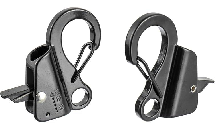 CDDCWZ Gancio per L'Ancoraggio della Barca, 2 Pezzi Gancio per Ancoraggio Barca di 316 Acciaio Inox, Gancio per L'Ancoraggio della Barca per Sicurezza dei Carichi in Kayak Auto Barche Camion
