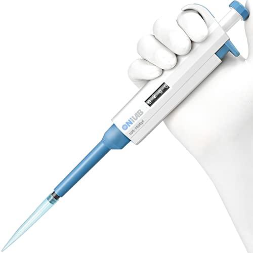 Pipettatore ad alta precisione ONiLAB 100-1000ul Pipette a volume variabile regolabili manuali a canale singolo