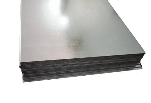 Lamiera in ferro ZINCATA con spessori 1,1.5, 2, 3 varie dimensioni(500x500x1 mm (lato x lato x spessore))