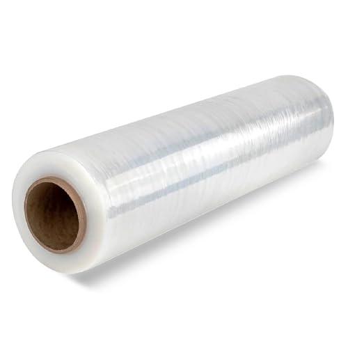 Pellicola Trasparente per Imballaggio, Plastica Imballaggio Traslochi, Pellicola Trasparente Adesiva Protettiva, Pellicola Imballaggio Mobili, Scatole Cartone Trasloco e Oggetti - Ofituria (1 pz)