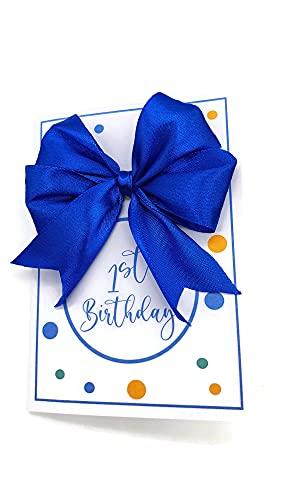 1° compleanno bambino invito card festa first birthday biglietto fatto a mano pop up