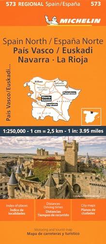 España Norte. País Vasco/Euskadi Navarra, La Rioja 1:250.000: North, Basque Country, Navarra, La Rioja Map 573