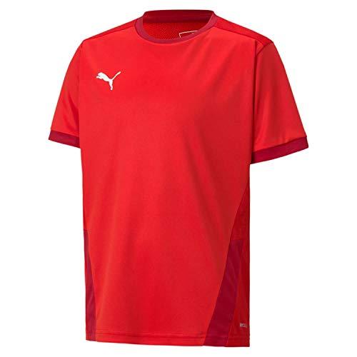 Puma Teamgoal 23 Jersey Jr, Maglietta Bambino, Red/Chili Pepper, 128