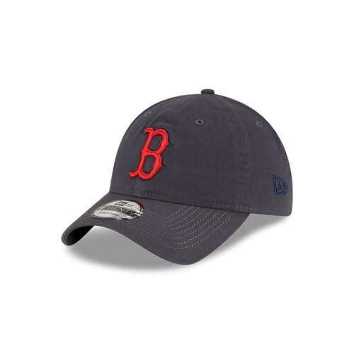 New Era Boston Red Sox MLB Core Classic Grigio 9Twenty Berretto Regolabile