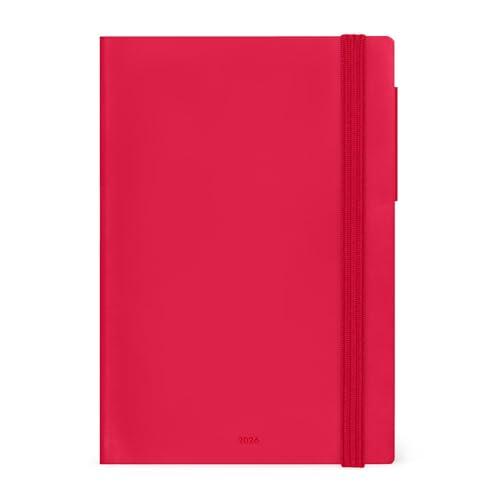 Legami - Agenda Settimanale Medium 2026, Cherry Bomb, 12 Mesi, Chiusura con Elastico, Diario da Gennaio 2026 a Dicembre 2026, in Carta FSC Certificata, 12 x 18 cm