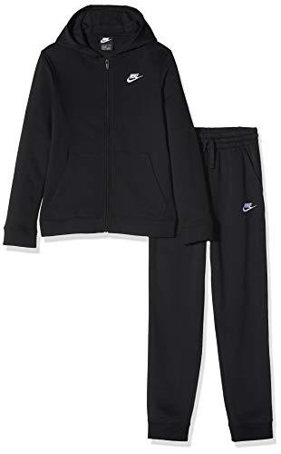 Nike Nsw Core Bf Survetements, T-shirt Bambino, Nero (010 Black/Black/White), (Taglia Produttore: Medium)