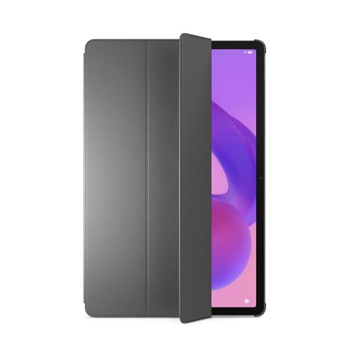 Lenovo Folio Idea Tab Pro (protezione dagli urti, pelle poliuretanica, facile da impugnare, funzione di riposo/attivazione, accoppiamento magnetico per penna ottica) - colore grigio