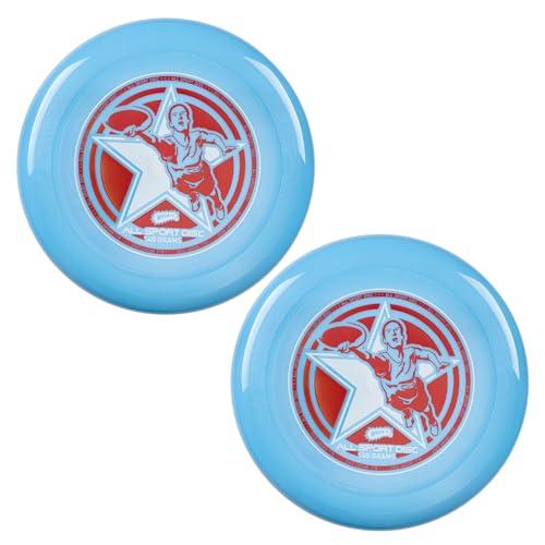 Wham-O Frisbee all Sport Disc 140g, 25.02cm, Impugnatura Resistente e Antiscivolo per Giochi all'aperto, Perfetto per Gli Sport di Squadra e Il Divertimento in Famiglia (81116-V2-2PACK)