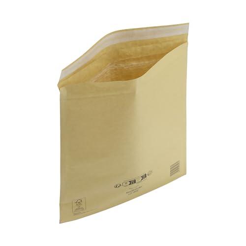 IMBALLAGGI 2000 - Buste Postali Imbottite Mail Lite Gold - 50 Pezzi 24x33 cm -Buste Imbottite per Spedizione - Buste con Pluriball Ideali per Spedire e Proteggere Oggetti