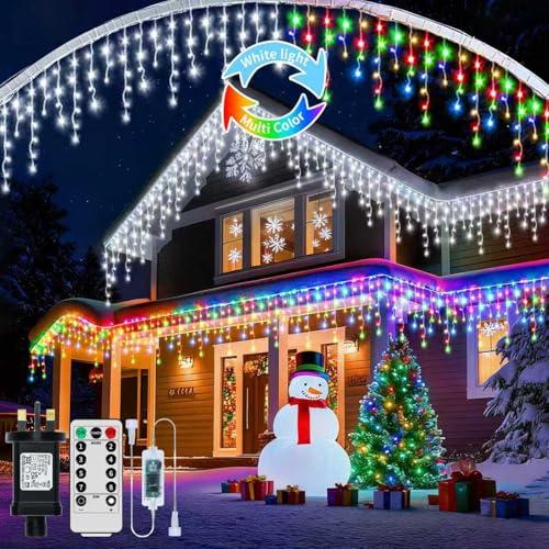 RJEDL 25+5M 800 LED Luci di Natale da Esterno