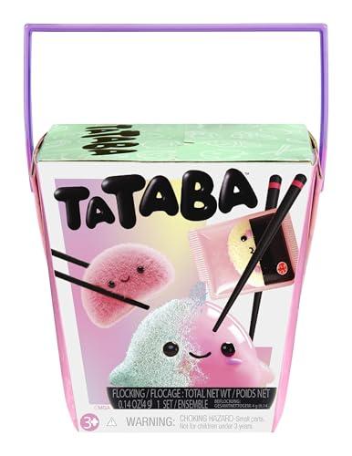 Tataba Squishy Collectable Toys - Confezione cieca con polvere di floccaggio fai-da-te, con accessori, 18 giocattoli da collezionare, età 3+