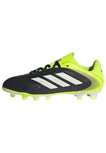 adidas Unisex - Bambini e Ragazzi Copa Pure III Club Firm Ground/Multi Ground Football Boots Kids, Core Black Cloud White Lucid Lemon, 34 EU