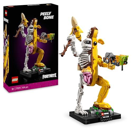 LEGO Fortnite Bananita Sbucciata, Personaggio della Banana dal Videogioco, Set di Costruzioni per Adulti da Collezione, Idea Regalo Creativa per Uomo, Donna e Fan Gamer, Decorazione Casa 77072